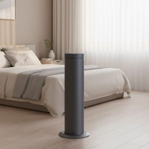 Smart Metal Electric Aromatherapy Diffuser Machine Remote Control Tower Waterless Essential Oil Scent Household