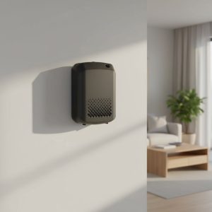 Small Smart Battery Aromatherapy Diffuser APP Control Wall Mounted Waterless Essential Oil Scent Diffuser