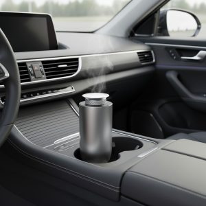 Wholesale Air Freshener Essential Oil Waterless Battery-Powered Portable Car Diffuser Electric USB Rechargeable Scent