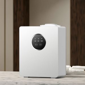 HVAC Aroma Diffuser Commercial 1000ml Metal Desktop for Bluetooth Control for Nebulizing Waterless Electric Power Supply