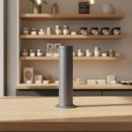 Electric USB Tabletop App Remote Controlled Waterless Aroma Diffuser 100mL Aluminum Alloy <38dB Quiet Eco-Friendly Home