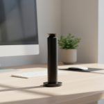 Smart Home Electric Air Freshener Scent Diffuser Tower 100ml Aluminum Desktop Touch Button Bluetooth App Control