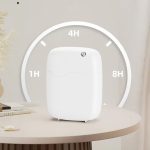 Electric Waterless Essential Oil Diffuser with Fragrance USB Battery Power App-Controlled Wall-Mounted Large Capacity Low Noise