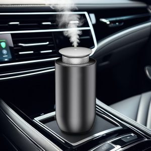 Luxury Small Electric Aroma Diffuser All Aluminum Alloy Material Waterless Fragrance Home Car Bluetooth Enabled