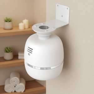 Electric Low Noise Commercial Smart Ceiling Type Waterless Diffuser for Black Color Fragrance Oil Air Purify Home