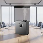 High Quality 1000mL Metal Dual-fluid Aroma Diffuser App Remote Control Fragrance for Hotel Commercial Use Custom Logo Option
