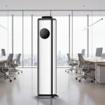 Wholesale Commercial Hotel Tower Aroma Diffuser Aluminum Alloy Floor Standing Electric HVAC Waterless Household Large Capacity