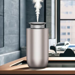 Wireless Car Aromatherapy Oil Aroma Diffuser Aluminum Alloy Vaporizer Air Purifier Humidifier Freshener Mist USB Portable